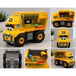 CAT Construction Dump Truck Tool Bench Toy Lights Sounds Playset 2020 Funrise